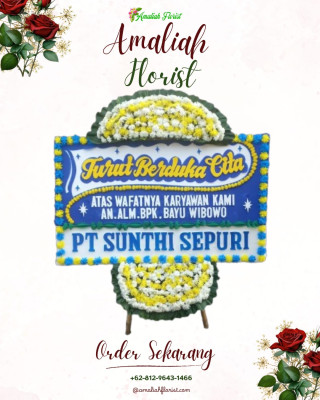 Papan Bunga Duka di Bolaang