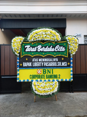 Papan Bunga Duka di Bolaang