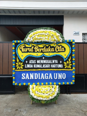 Papan Bunga Duka di Bolaang
